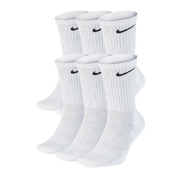 Nike Chaussettes Sport Crew Cushioned x6 Blanc 42-46