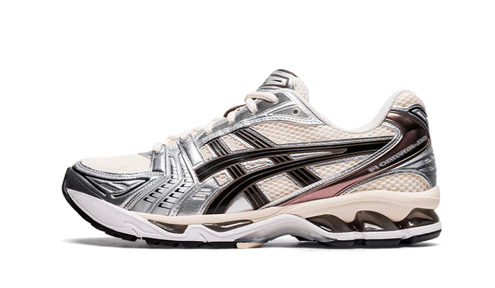 Asics GEL-Kayano 14 Creme Noir Prune Metallic | Sneaker