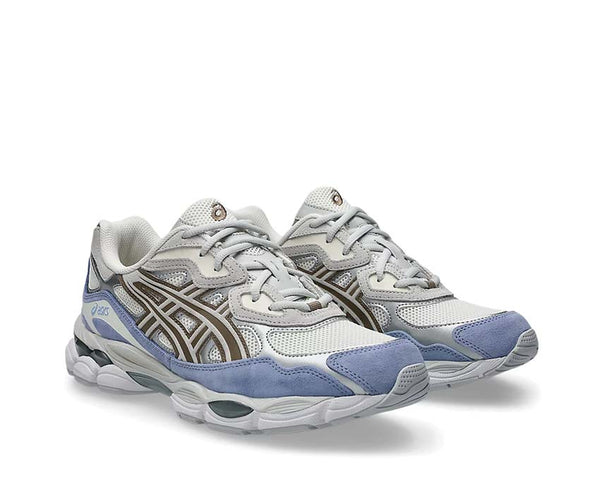 Asics GEL-NYC Creme Gris Nuage Bleu | Sneaker Rétro Mixte