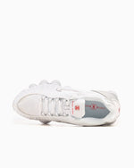 Nike Shox TL Blanc Argent Métallisé Orange Max | Sneaker Mixte