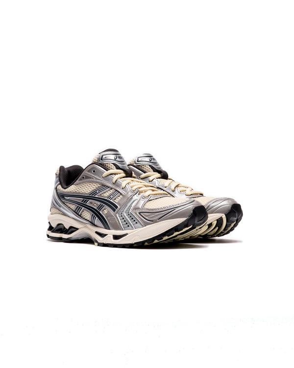 Asics GEL-Kayano 14 Blanc Ivoire Gris | Sneaker Running Mixte