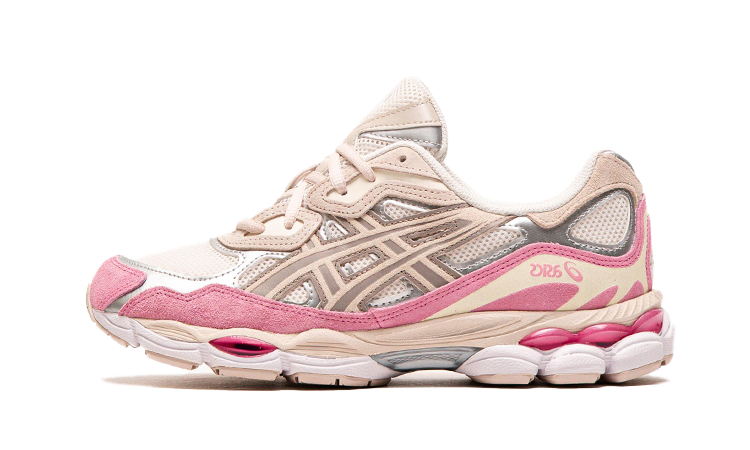 Asics GEL-NYC Creme Beige Mineral Fraise | Sneaker Femme
